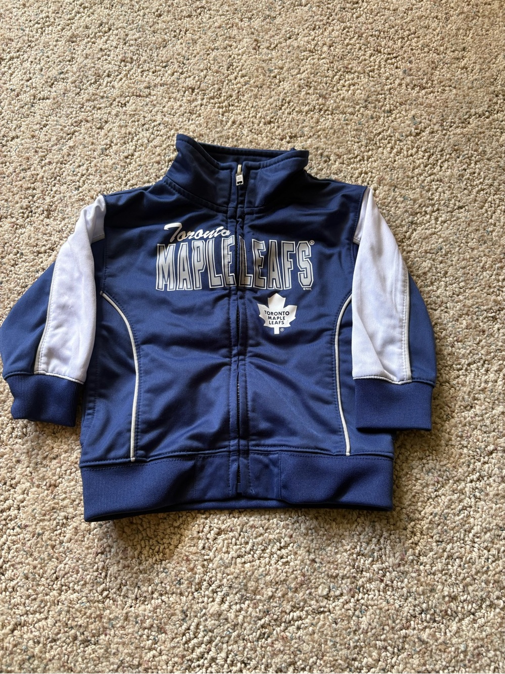 💥Buy 2 Get 1 Free💥 NHL Youth Royal Blue and White Zip Jacket